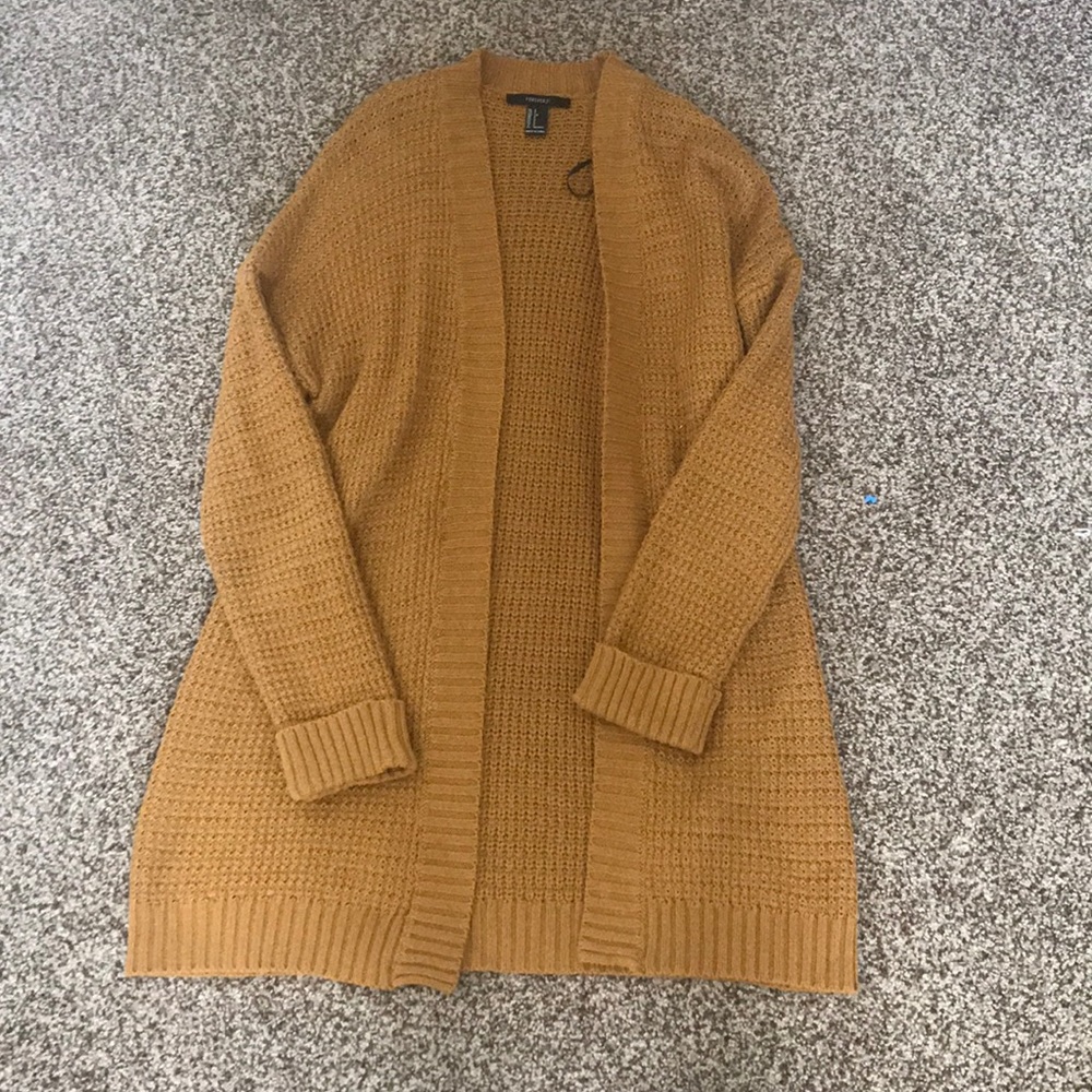 Forever 21 long cardigan Small NWOT